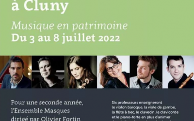Ensemble Masques – Music Workshop en Cluny 2022