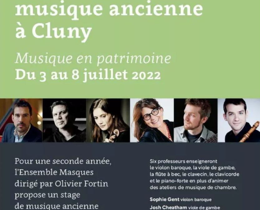 Ensemble Masques – Music Workshop en Cluny 2022