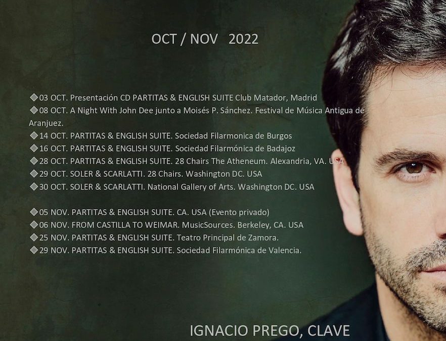 Ignacio Prego – Gira de Recitales de Clave